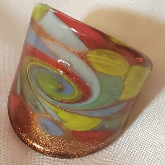 Women's Vintage Bohemian Thumb Ring Size 9 - Picture 1 of 3